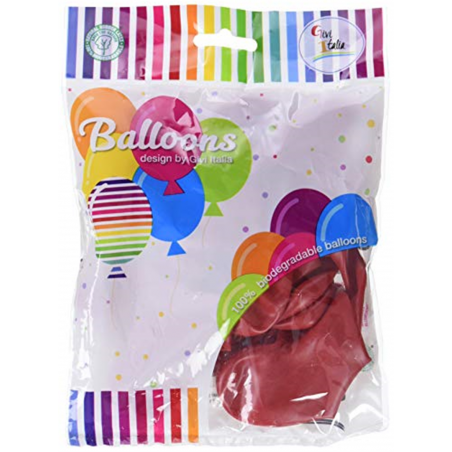 Palloncino Cuore 25cm 12pz Rosso