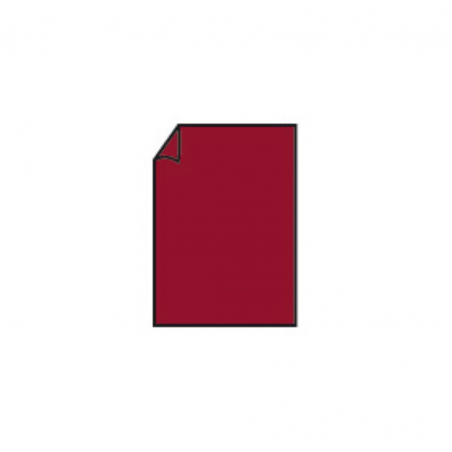 Biglietto A7 Cm.105x74 Gr.220 Pz.100 72-Rosso Bordeaux