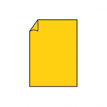 Biglietto Din A6 148x105 Gr220pz.100 43 - Yellow