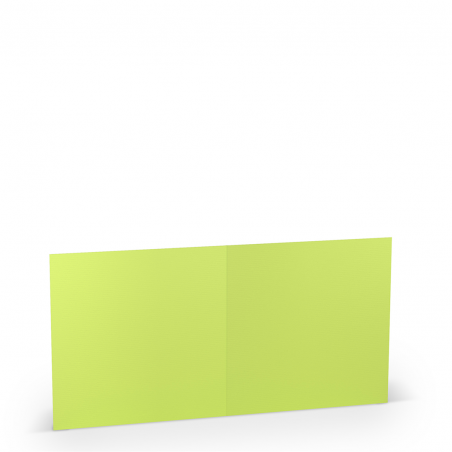 Biglietto Quad.157x157 Gr.220 Pz.25 22 - Lime Green