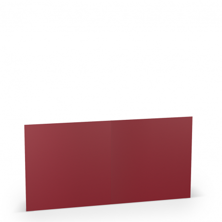 Biglietto Quad.157x157 Gr.220 Pz.25 72-Rosso Bordeaux