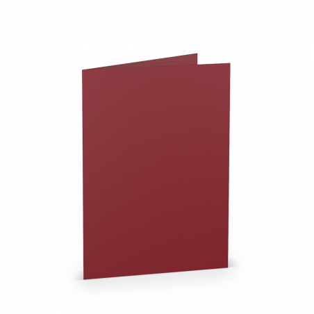 Biglietto B6 Doppio 220gr 240x169mm Pz50 72-Rosso Bordeaux