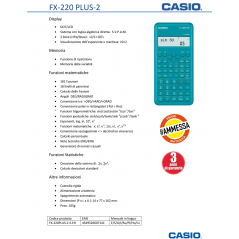 Fx-220 Plus-2 Calculator | Casio