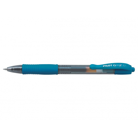 Penna Sfera Gel Scatto G-2 Azzurro 0.7mm