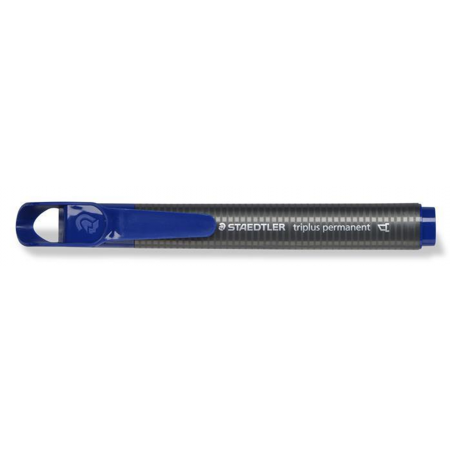 Triplus Permanent Marker Scalpello 3-5 Mm. Blu