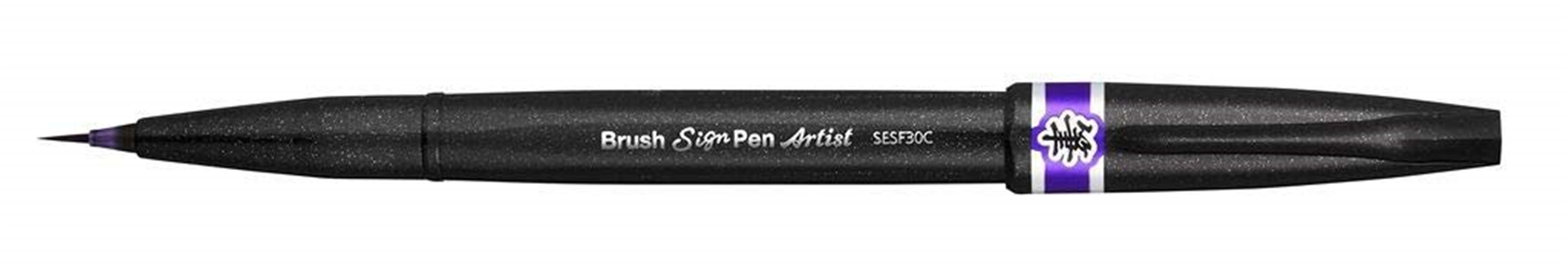 Pentel Touch Brush Sign Pen Artist - Violet / Single — immagine 3