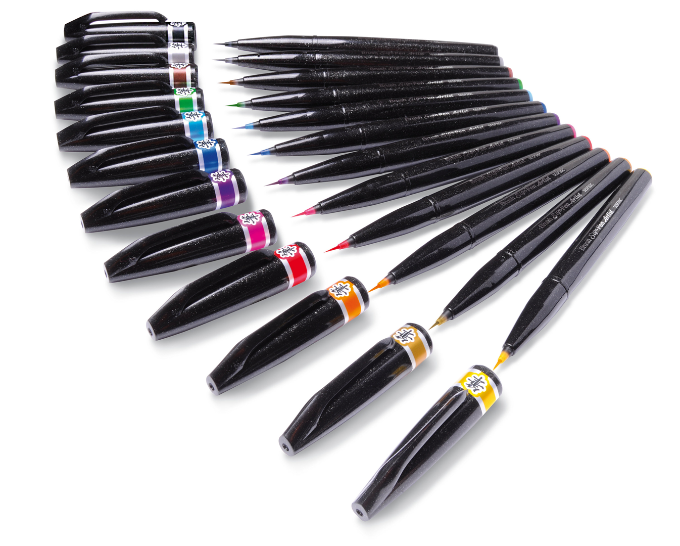 Pennarello Brush Sign Pen Artist Ocra — immagine 5