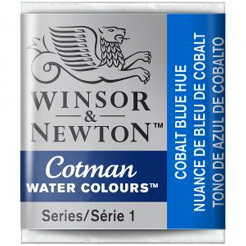 Winsor & Newton Acquarello Fine Cotman 1-2 Godet - Colore 179 Blu Cobalto