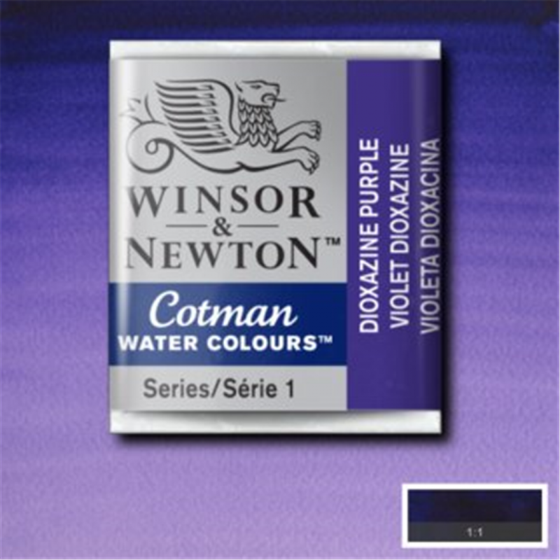 Winsor & Newton Cotman Watercolour End 1-2-231 Color Purple Godet Diossazina