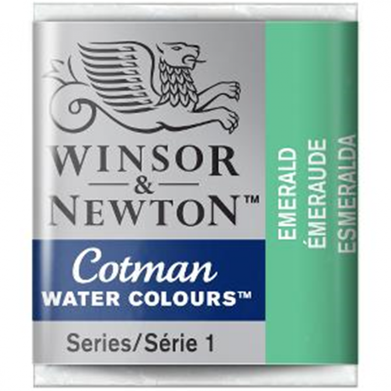 Winsor & Newton Acquarello Fine Cotman 1-2 Godet - Colore 235 Smeraldo
