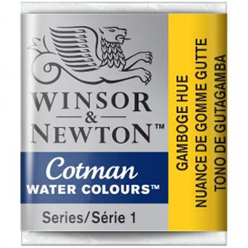 Winsor & Newton Acquarello Fine Cotman 1-2 Godet - Colore 266 Gommagutta Imitazione