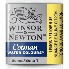 Winsor & Newton Cotman Watercolour End 1-Godet-Color 2 346 Imitation Lemon Yellow