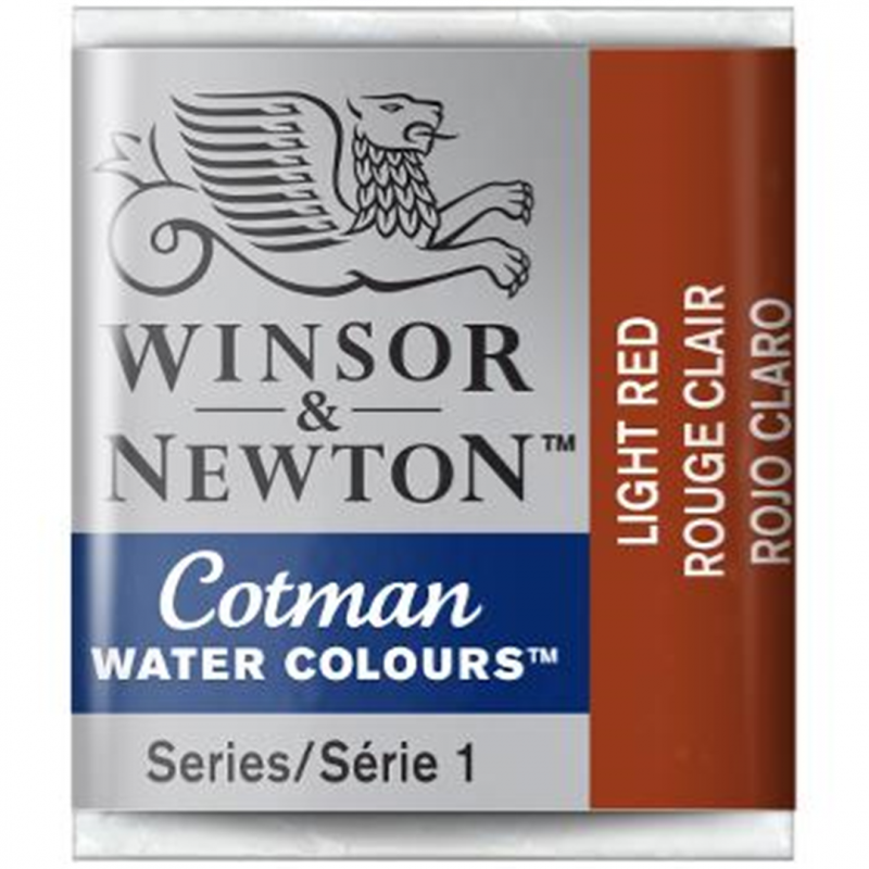 Winsor & Newton Acquarello Fine Cotman 1-2 Godet - Colore 362 Rosso Chiaro