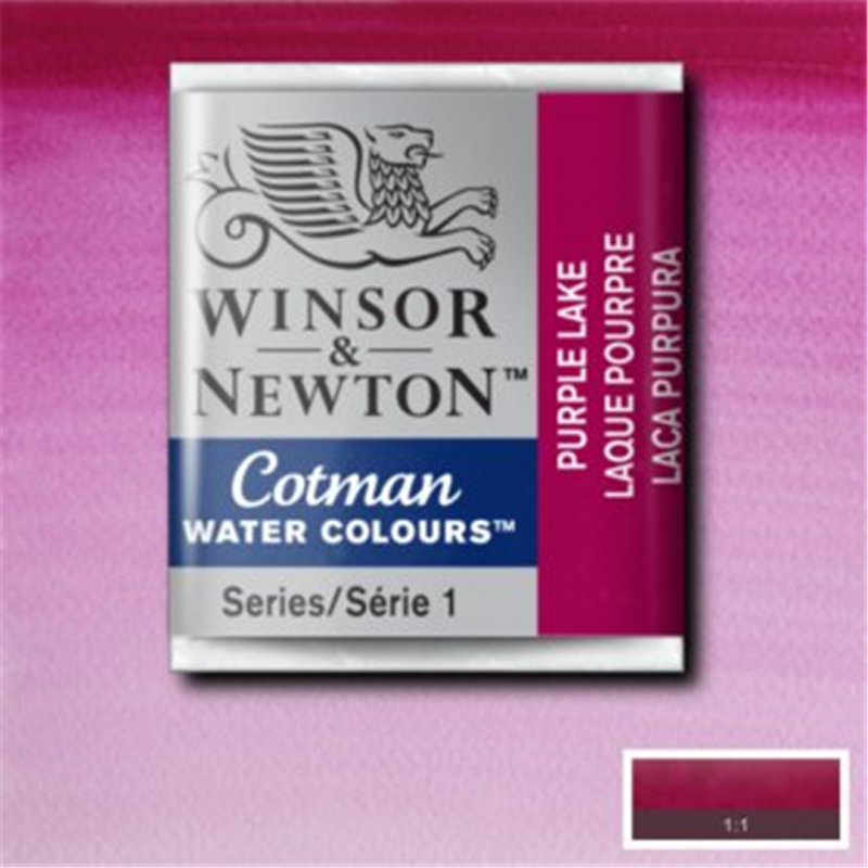 Winsor & Newton Acquarello Fine Cotman 1-2 Godet - Colore 544 Lacca Porpora