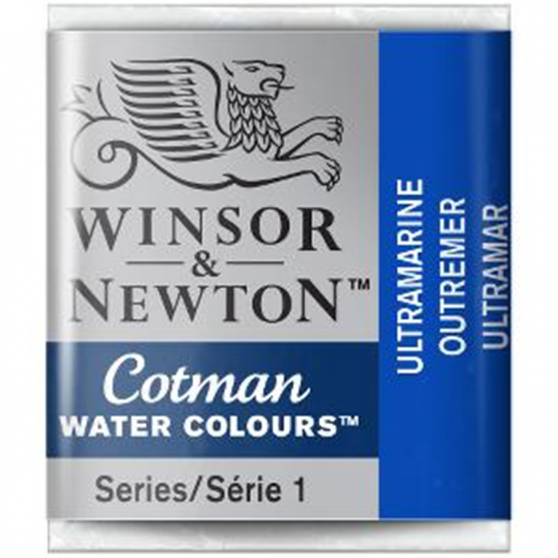 Winsor & Newton Acquarello Fine Cotman 1-2 Godet - Colore 660 Oltremare