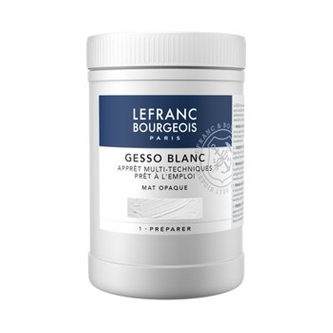 LeFranc&Bourgeois - Gesso Acrilico bianco Vaso da 1 Lt. — immagine 2