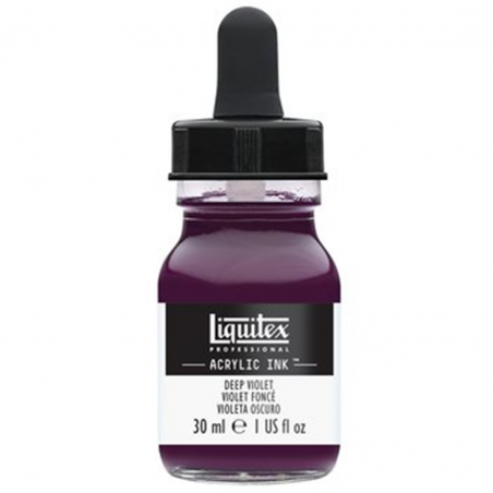 Acrylic Ink-Extra-Fine Acrylic Ink! 30 Ml-115 Dark Violet | Liquitex