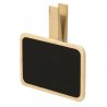 Mini Slate On Clothespin 6,8x4,8 Cm. Blister 6 Pieces | Rayher