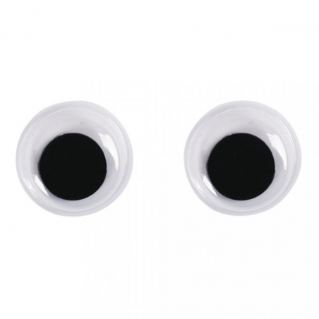 Occhi In Plastica Ø 12 Mm Blister Pezzi 10
