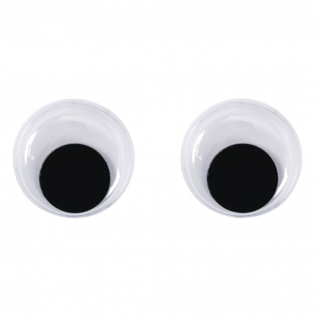 Occhi In Plastica Ø 15 Mm Blister Pezzi 10