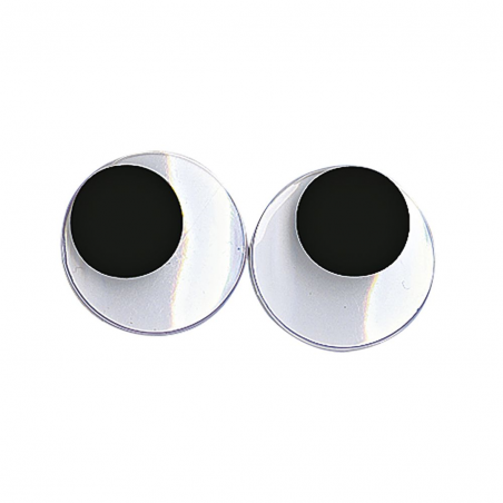 Occhi In Plastica Ø 20 Mm Blister 10 Pezzi
