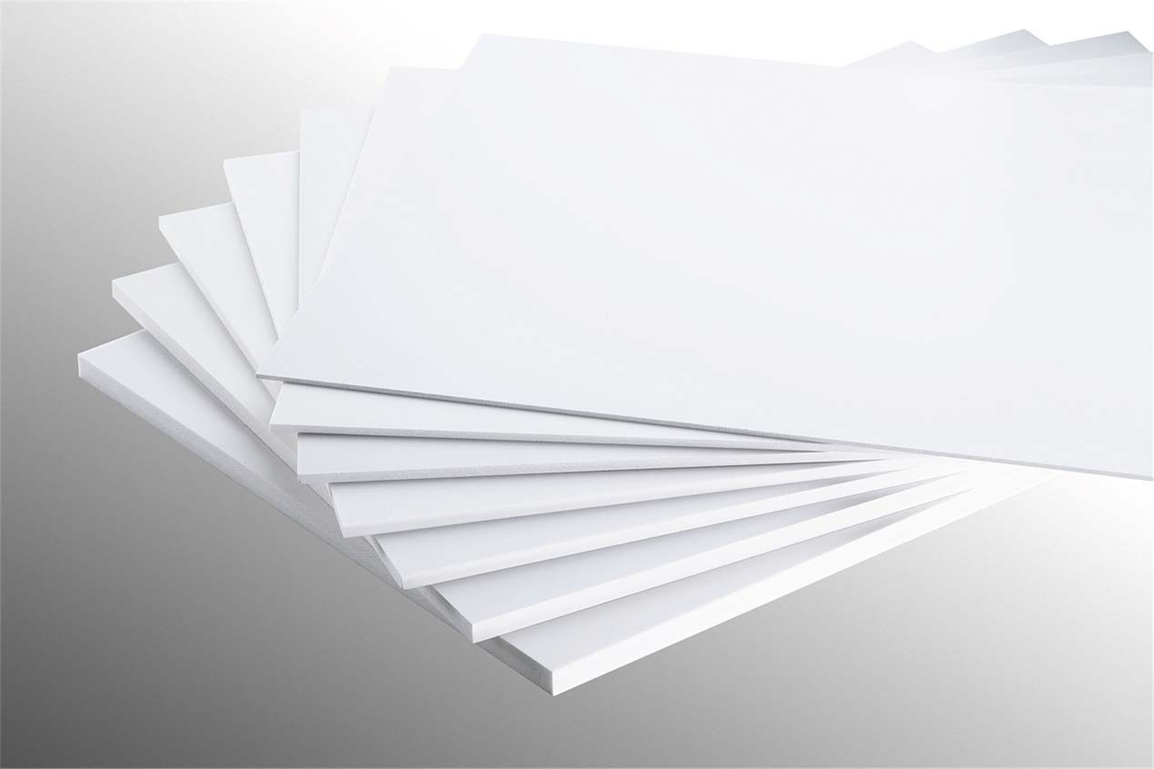 Pvc Espanso 3mm Cm.66x100 Bianco Finitura Opaca
