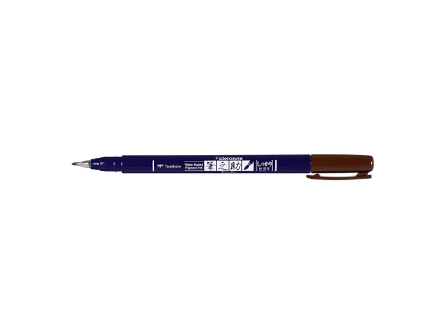 Marker Calligrafico Fudenosuke Colorato 31-Marrone — immagine 3