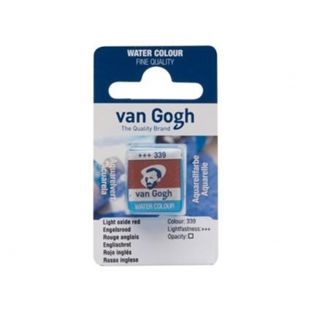 Acquarello In 1/2 Godet Colore Sr.standard Rosso Inglese