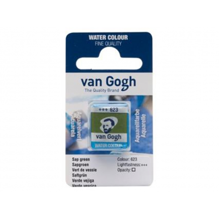 Acquarello In 1/2 Godet Colore Sr.standard Verde Vescica