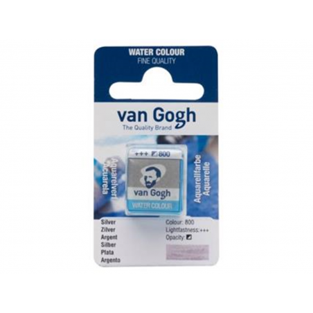 Acquarello In 1/2 Godet Colore Sr.metal Argento