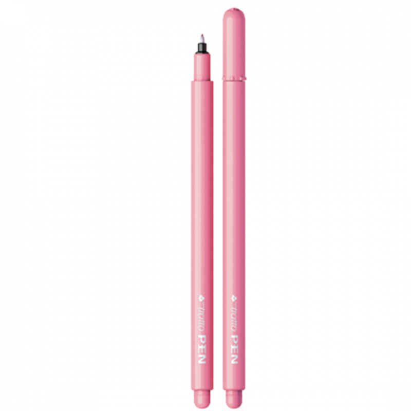 12 Pcs Pack Pink Metal Pen Stroke Marker | Tratto