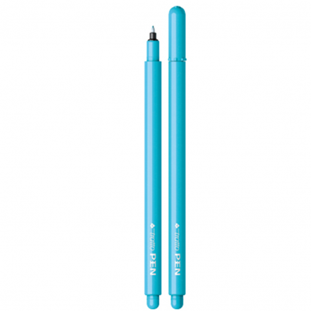 Tratto Confezione Pz 12pennarello  Pen Metal Azzurro Cielo