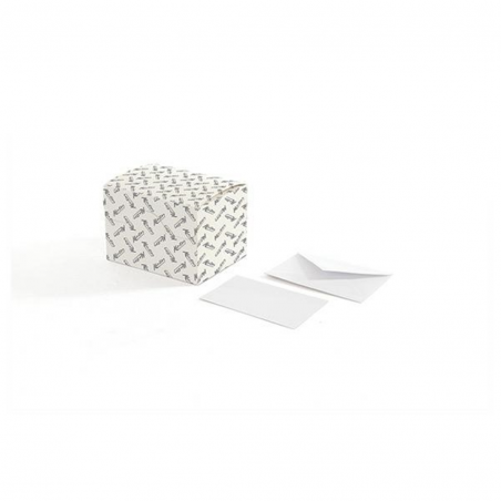 Busta+cartoncino 100pz 7x11cm Opalina Everest Formato 4 Formato 4