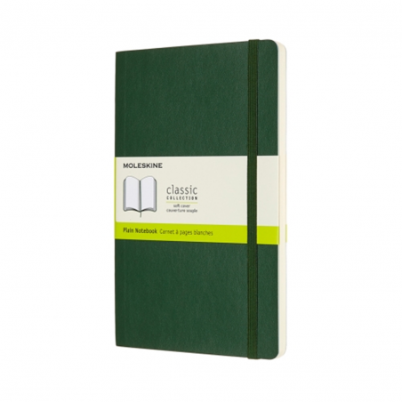 Notebook Plain Neutro Large Verde Mirto Hard