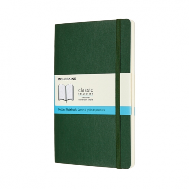 Moleskine Notebook Righe Large Verde Mirto Hard