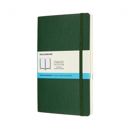 Notebook Righe Large Verde Mirto Hard