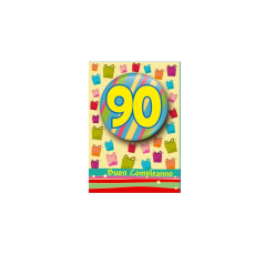 Sr.35 Birthday Card Anda'-Virca 90 Years | Selezione Vertecchi