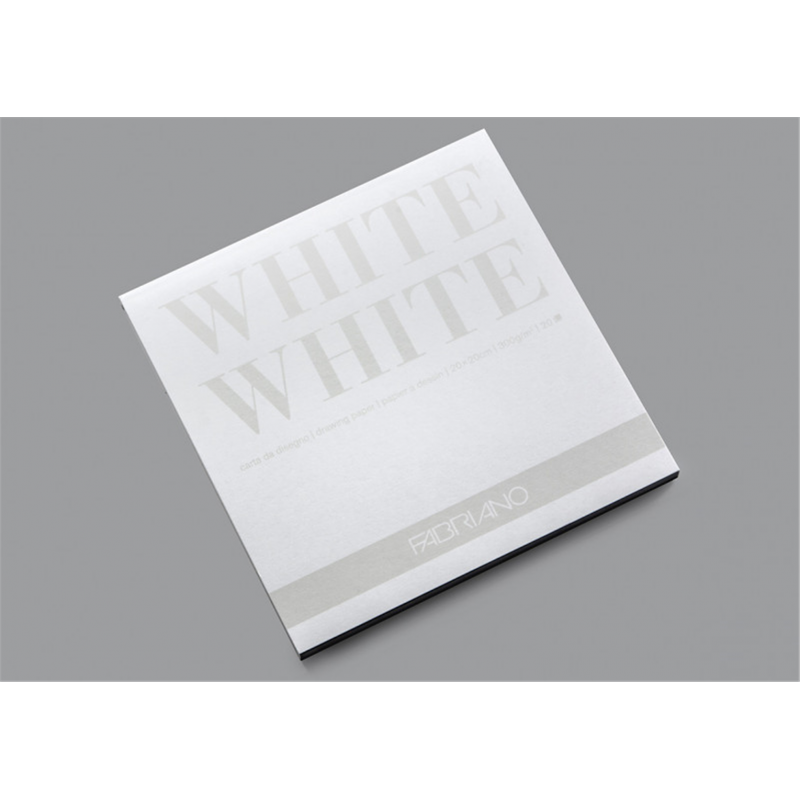 Fabriano Blocco White White 20x20 300 Gr. Fogli 20