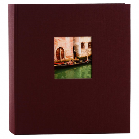 Album Foto Lino Bella Vista 25x25 60fg Bordeaux