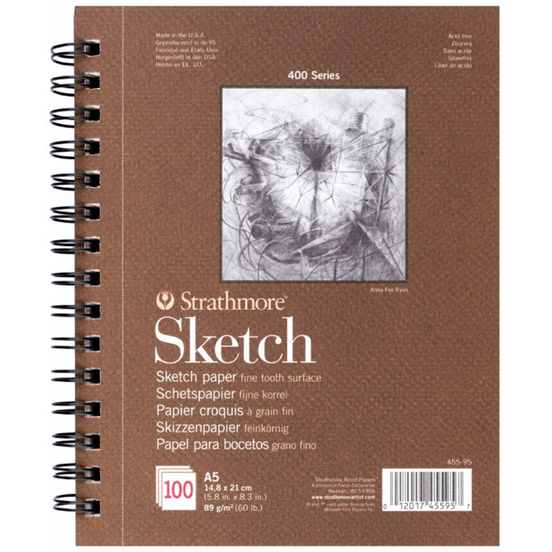 Strathmore Blocco St400 Sketch A5 89gr 100 Fogli 