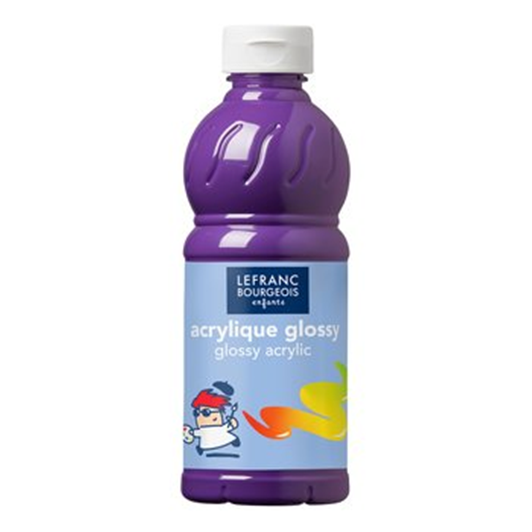 Glossy Acrilico Brillante Flacone Da 500 Ml. - Viola