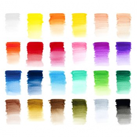 Set Matite Studio Collection Pezzi 24 Scatola In Metallo