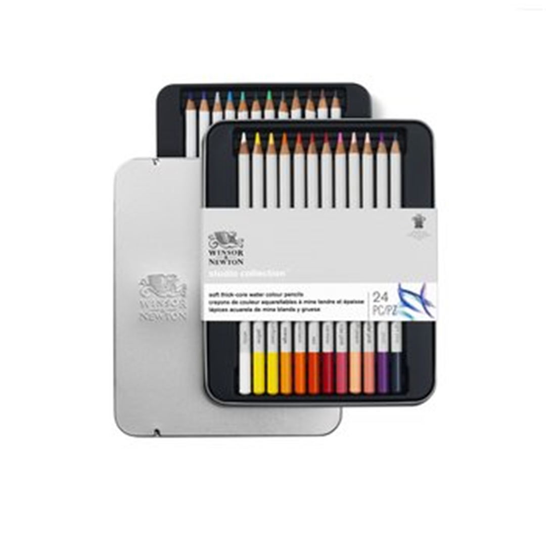 Set Matite Studio Collection Pezzi 24 Scatola In Metallo — immagine 2