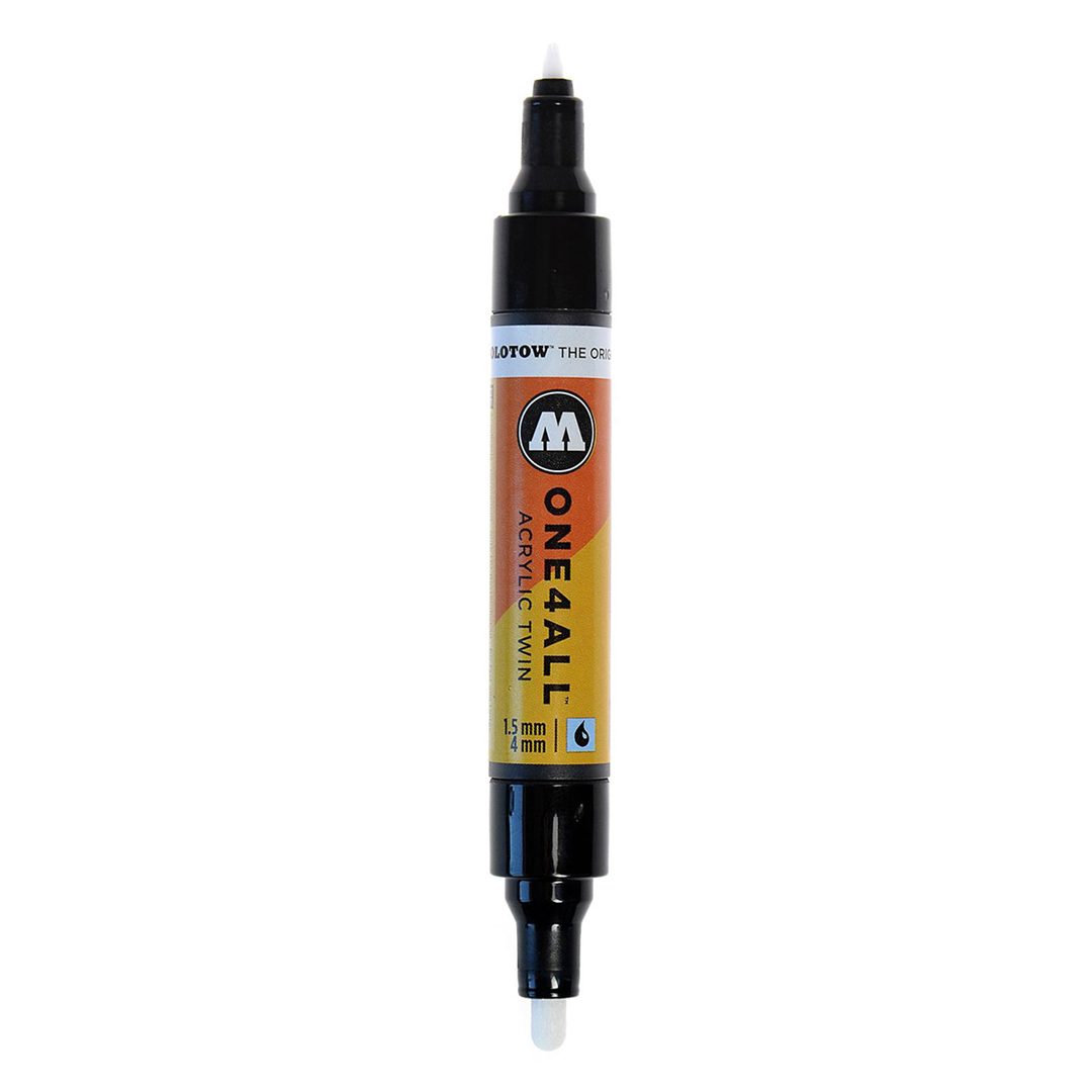 Pennarello 160 One4all Acrylic Twin Signal Black