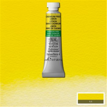 Professional Water Colour Tubo 5ml Serie 4 - 898 Giallo Limone Privo Di Cadmio