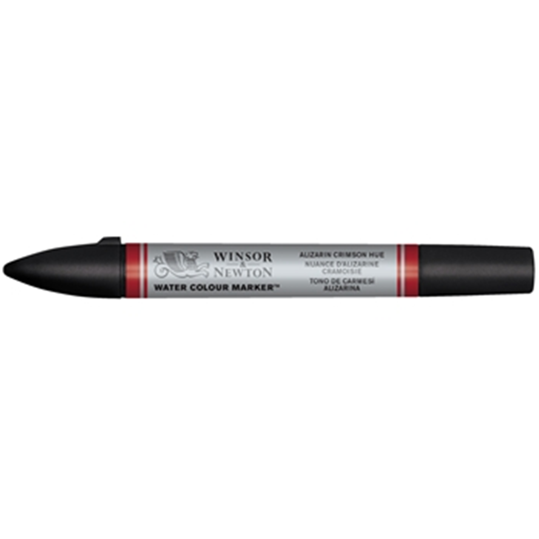 003-Cremisi D'Alizarina Imitazione Pennarello Per Acquarello Water Colour Marker — immagine 2