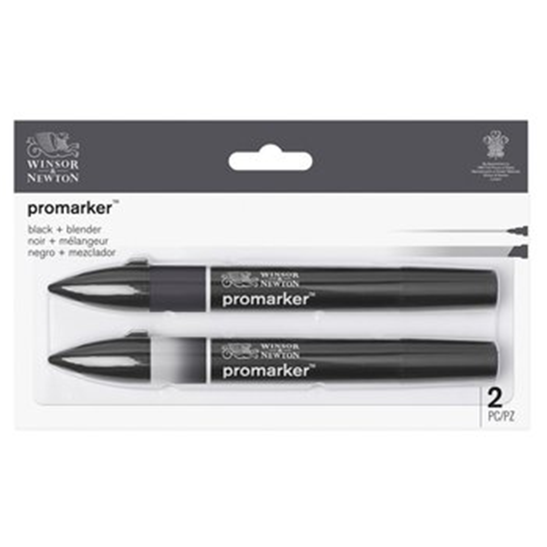 Set Promarker Pezzi 2 Nero + Blender — immagine 2