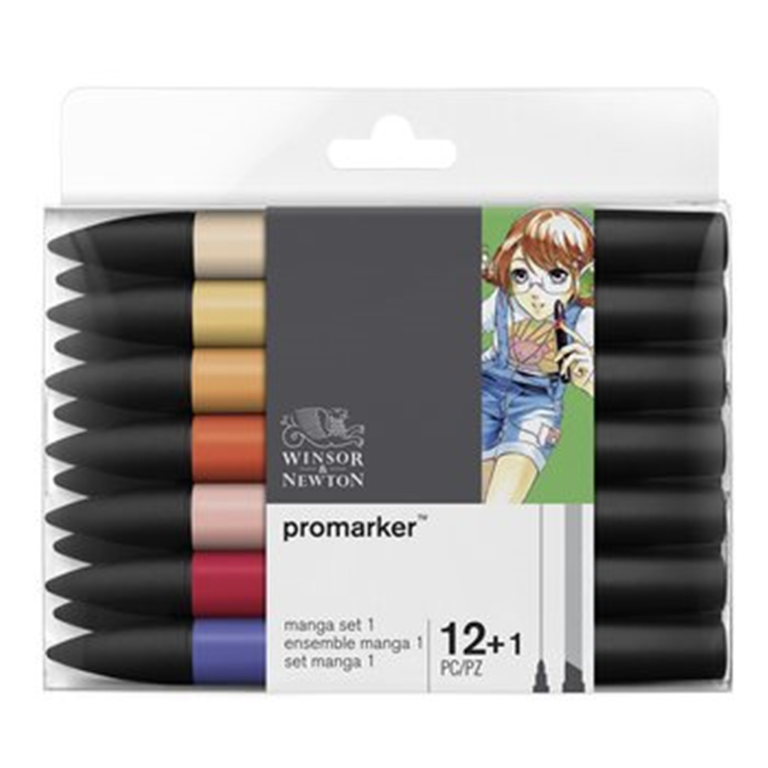 Confezione Promarker Pezzi 12 + 1 Manga Set 1 — immagine 2