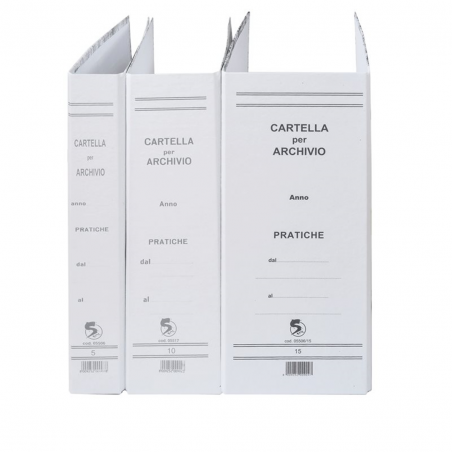 Cartella Archivio Dorso 8 Con Legaccio