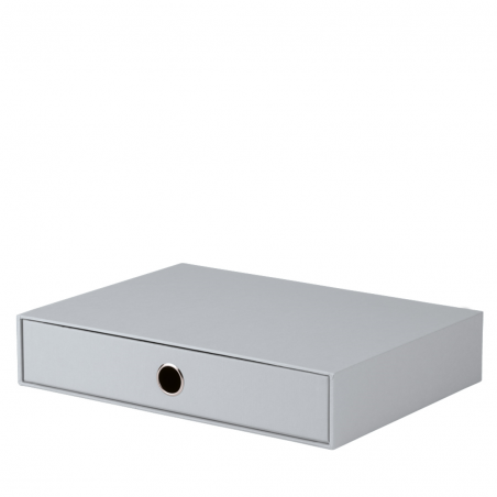 Scatola A4 Cassetto  C/asola Soho Stone Grigio Chiaro 17